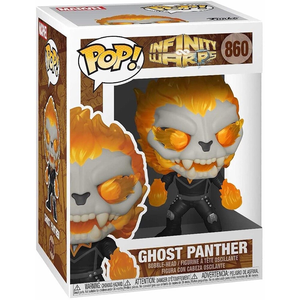GHOST PANTHER - Funko Pop! Marvel: Infinity Warps (#860) NEW
